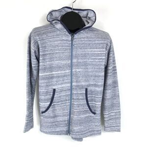 Columbia Baldon Springs Full Zip Hoodie Women's XS Striped Sweatshirt Outdoor
